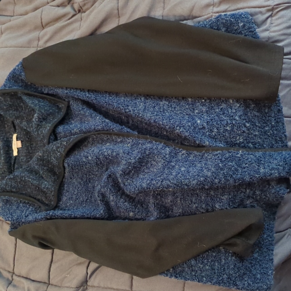 Roz & Ali Blue knitted jacket/sweater